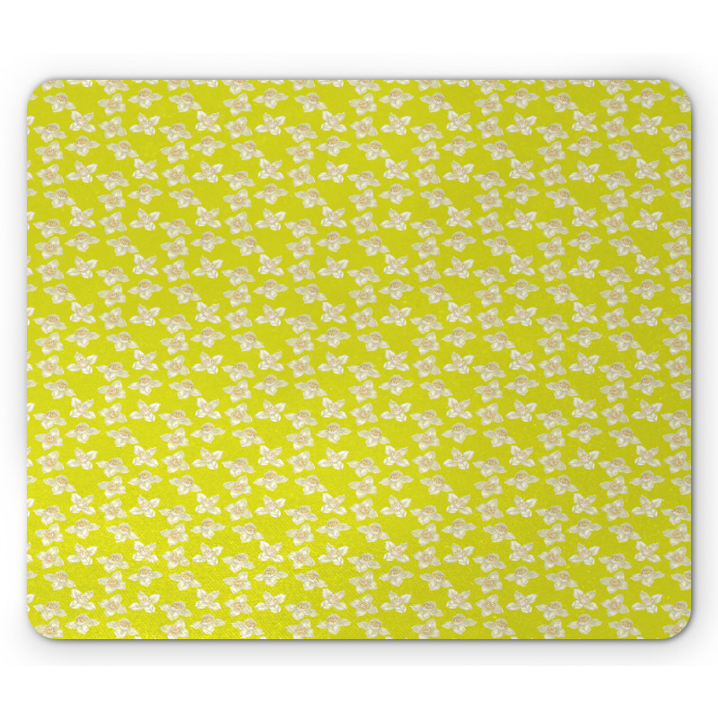 Digital Design Petals Art Mouse Pad