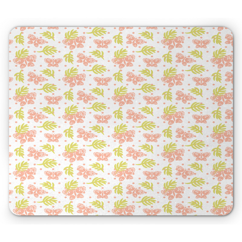 Branches and Butterflies Mouse Pad