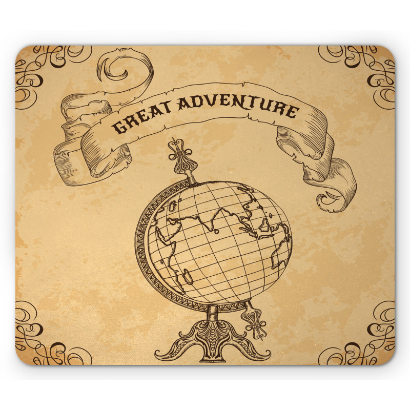 Adventure Words Mouse Pad