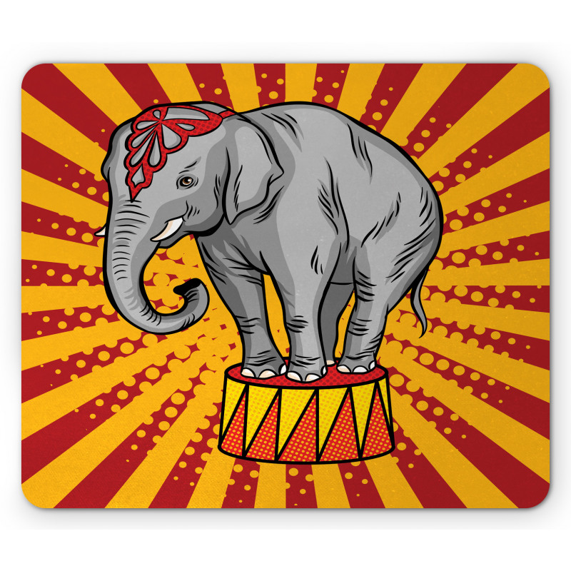 Show Animal Elephant Pop Art Mouse Pad