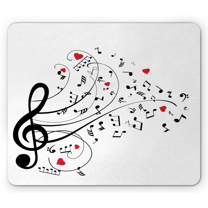 Treble Chef Music Melodies Mouse Pad