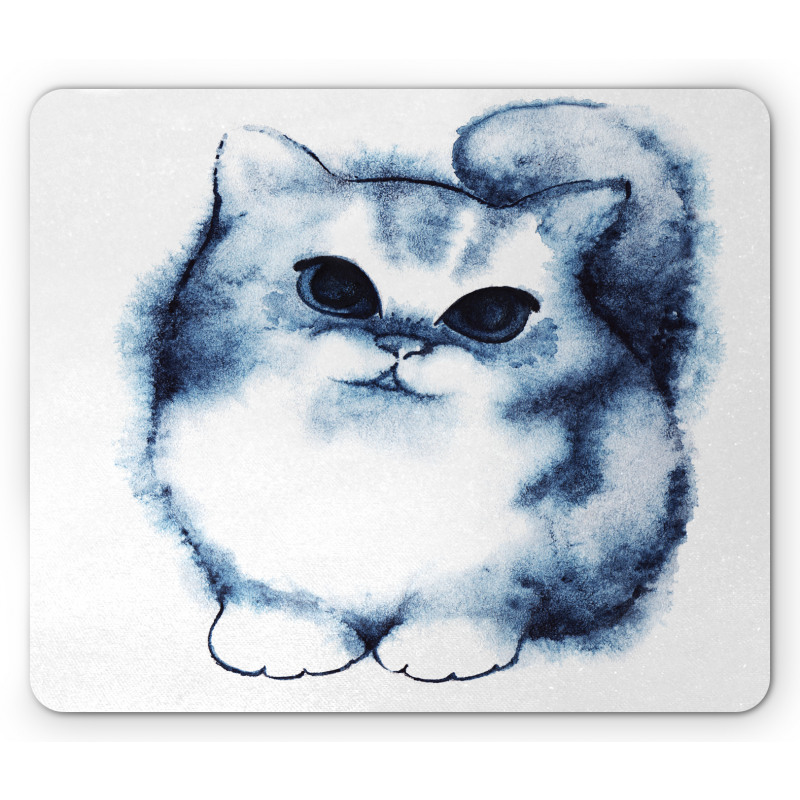 Cat Kitty Kids Design Mouse Pad