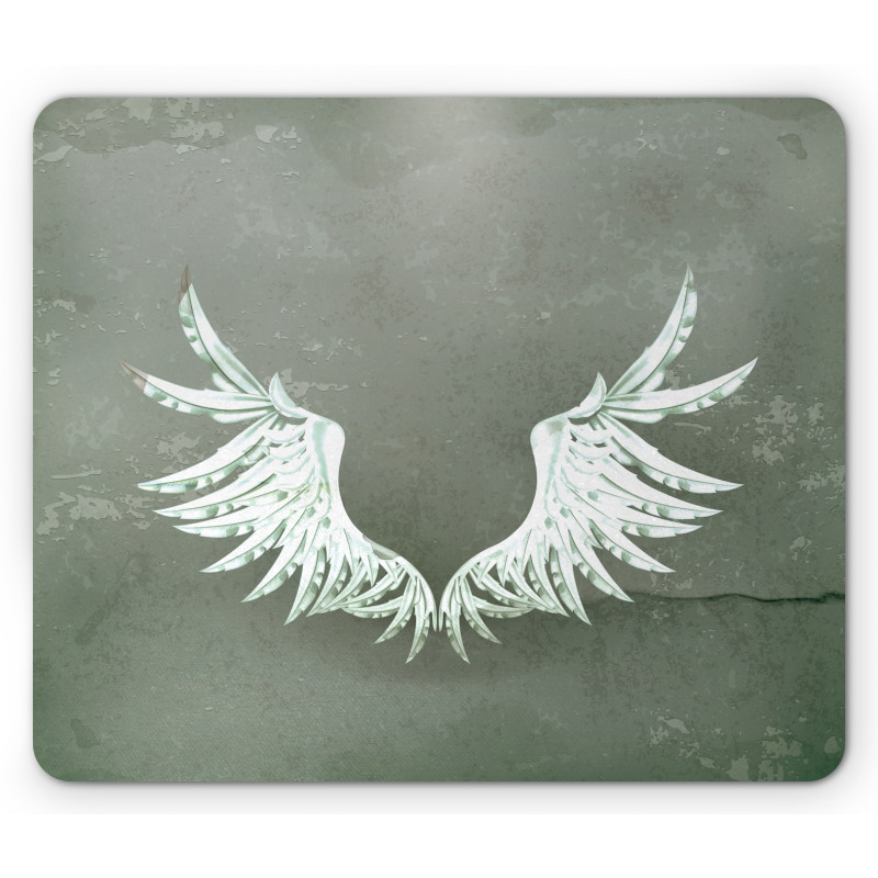 Coat of Arms Wings Mouse Pad
