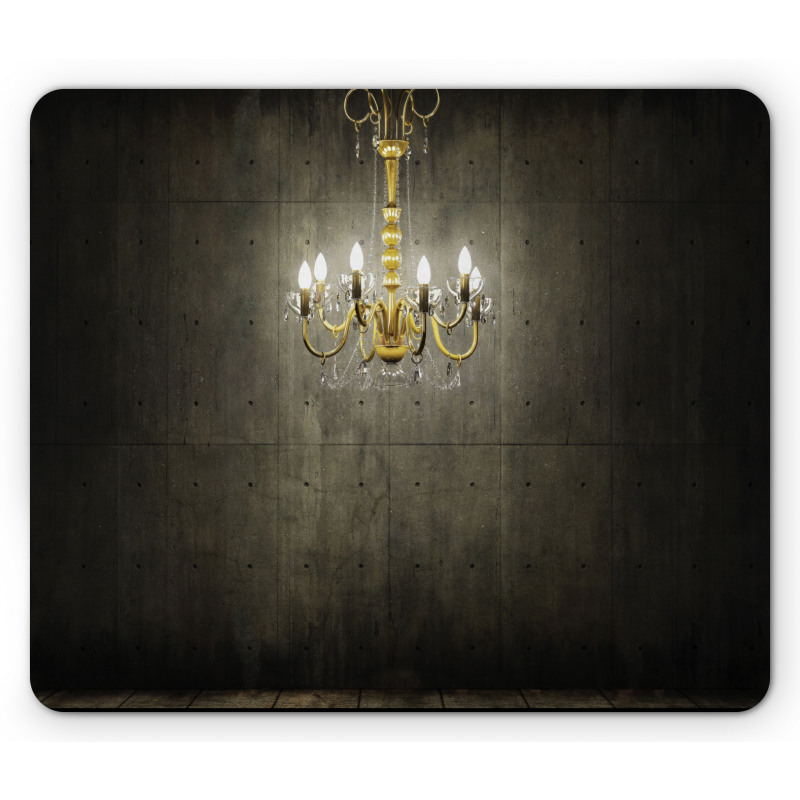 Classic Dark Chandelier Mouse Pad