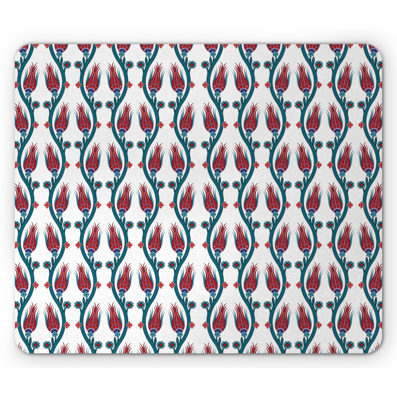 Ottoman Style Floral Art Mouse Pad