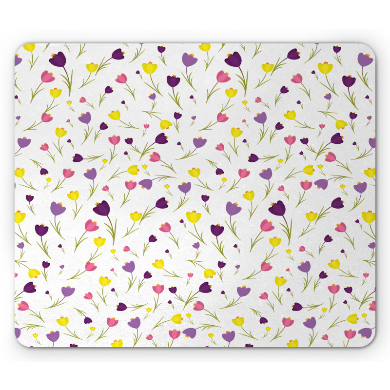 Tulips Spring Romantic Mouse Pad