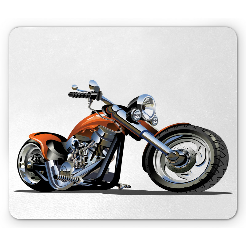 Motorbike Adventure Mouse Pad