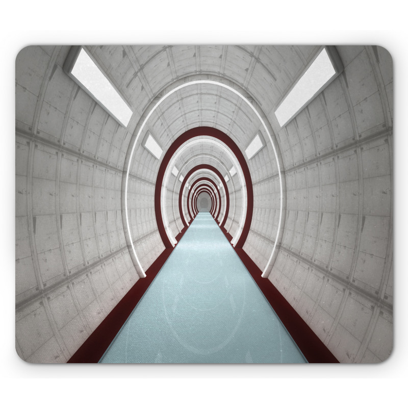 Futuristic Corridor Mouse Pad