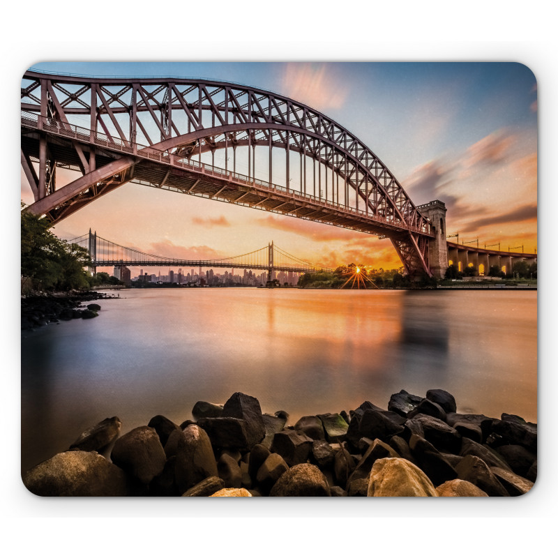 Sunset Evening View Mouse Pad