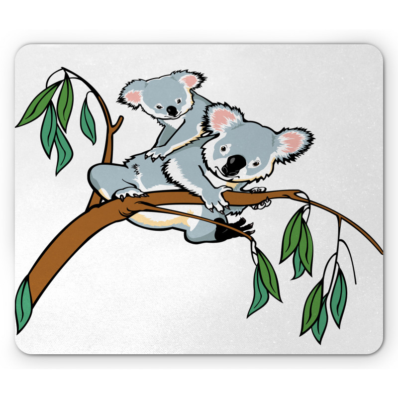 Koala Eucalyptus Mouse Pad