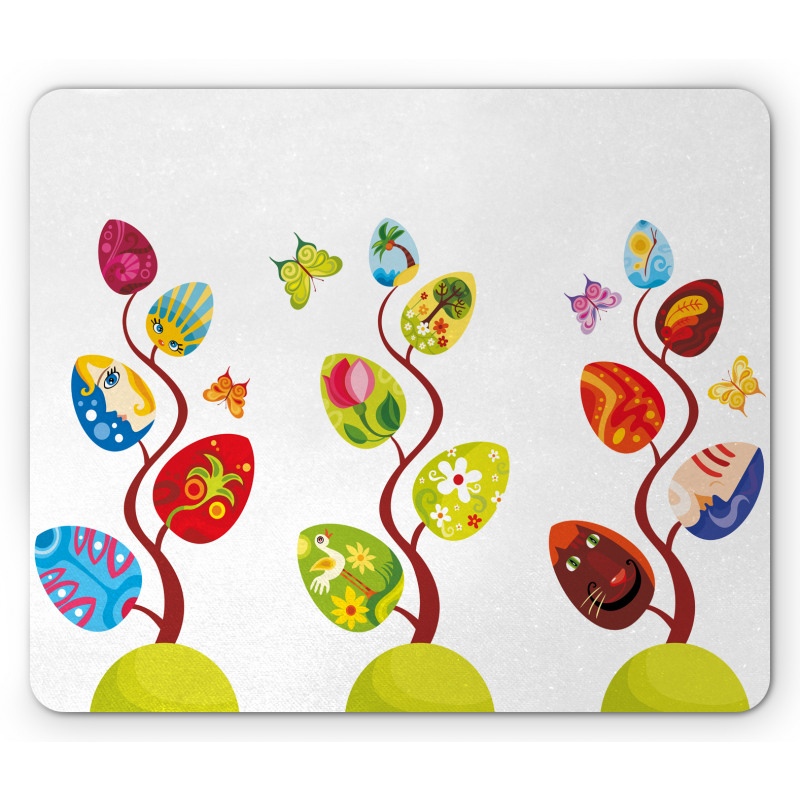 Magic Tree Easter Theme Mouse Pad