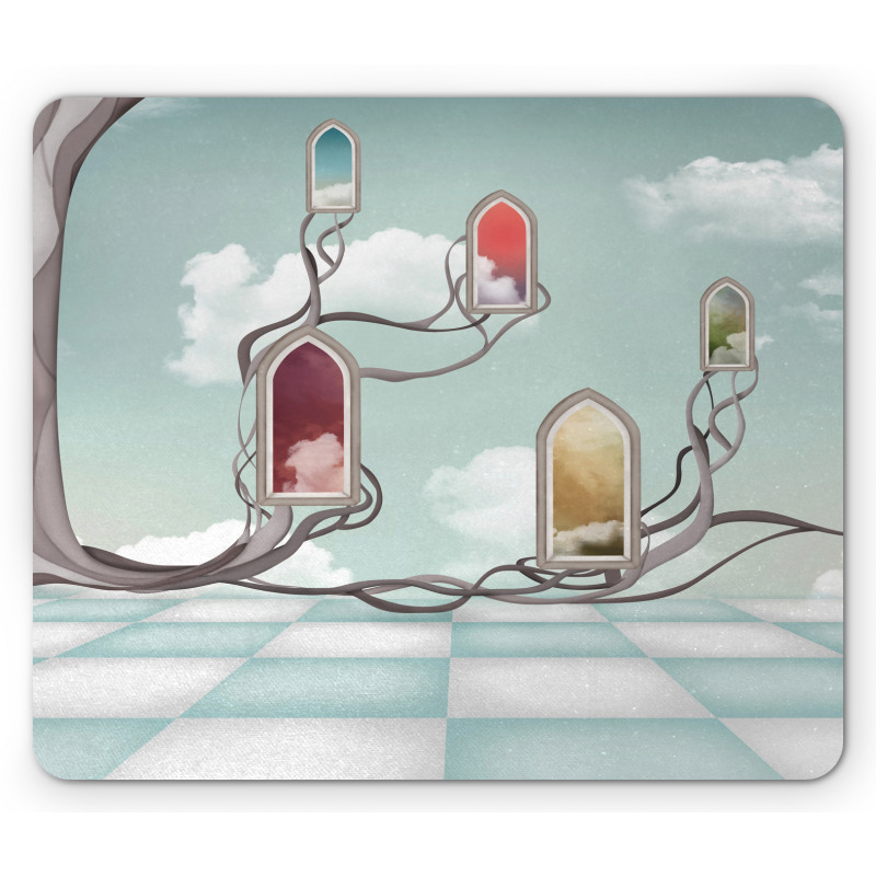 Mirrors over Tree Mouse Pad