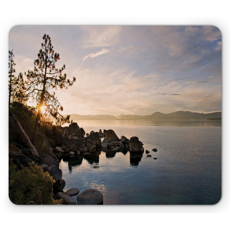 Lake Tahoe at Sunset Mouse Pad