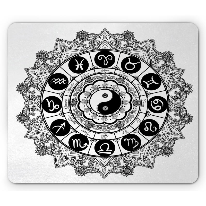 Mandala Art Harmony Mouse Pad