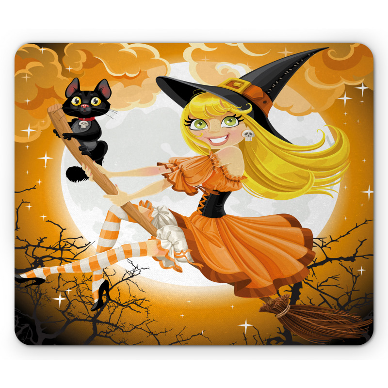 Witch Conceptual Colors Mouse Pad