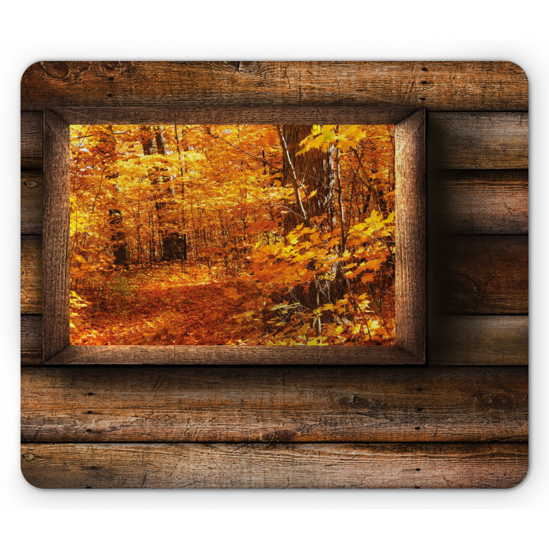 View from Rustic Cottage Mouse Pad