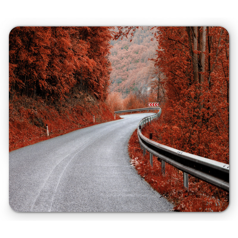 Dreamy Road Travel Theme Mouse Pad
