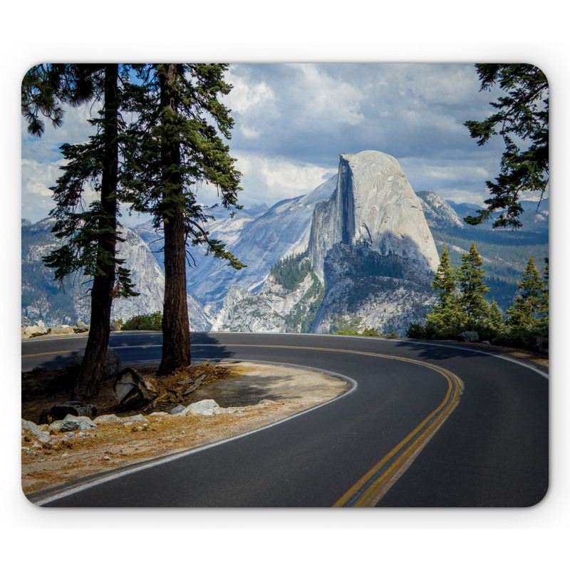 Mountain Road Landscape Mouse Pad