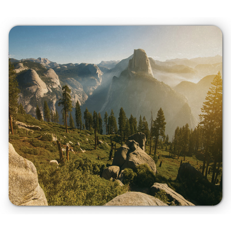 Morning Dome Sunrise Mouse Pad