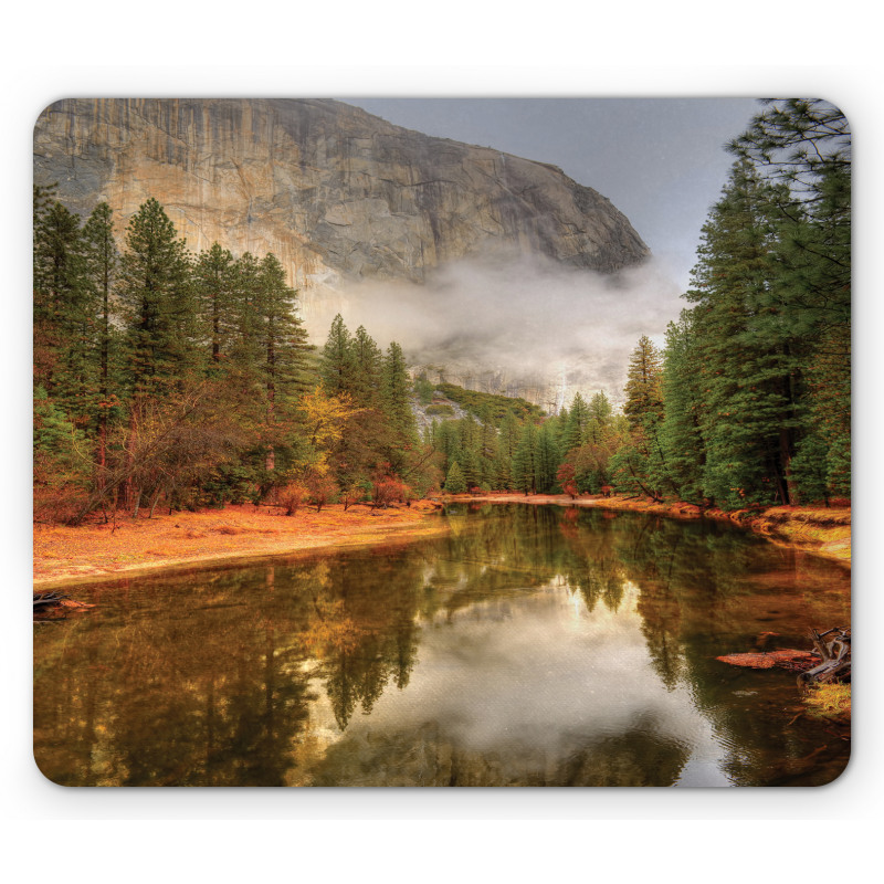 River in Morning View Mouse Pad