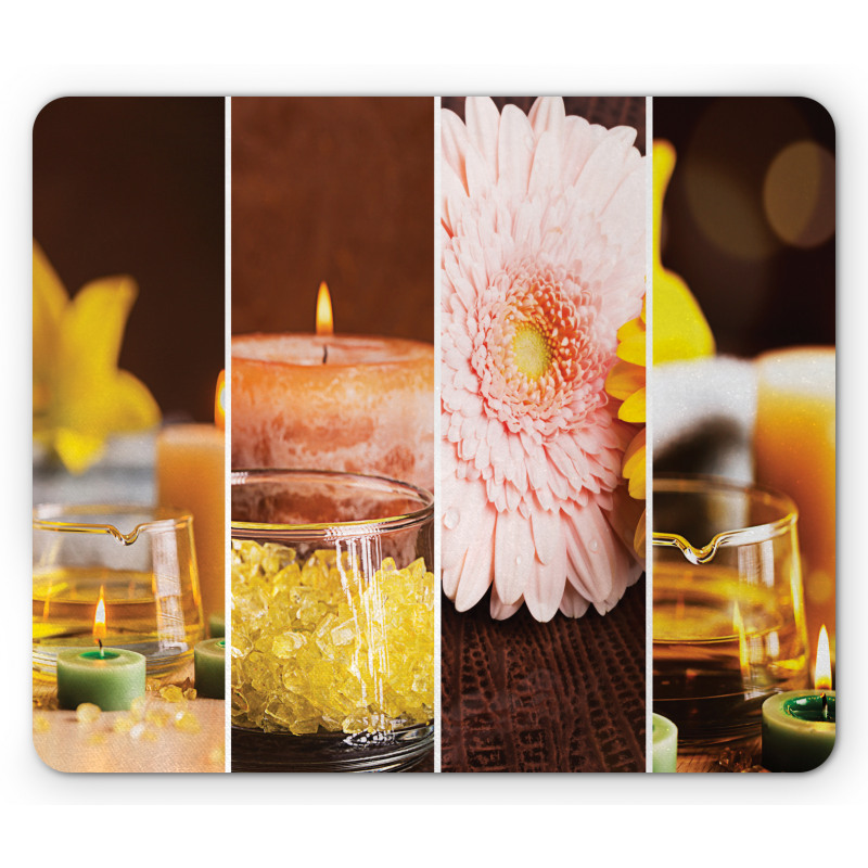 Gerbera Candles Spa Mouse Pad