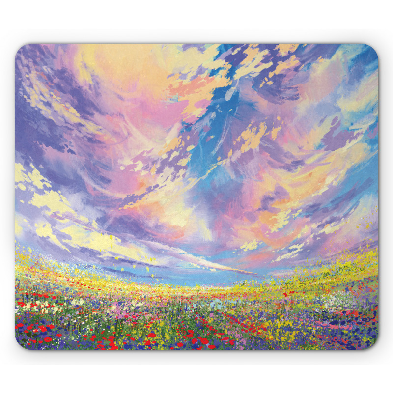 Surreal Dreamy Sky Mouse Pad