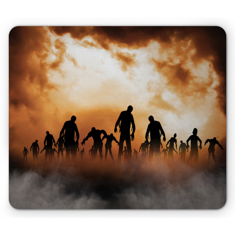 Zombies Misty Mouse Pad