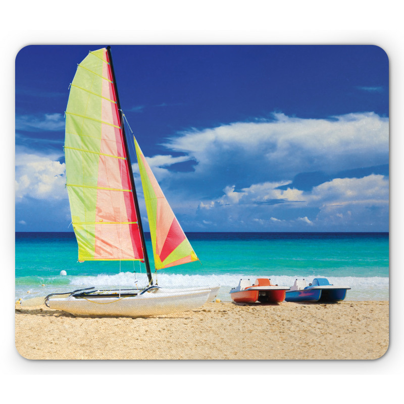 Ocean Sailing Exotic Mouse Pad