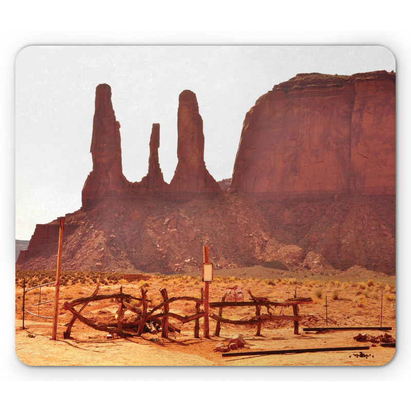 Valley View of Western Mouse Pad