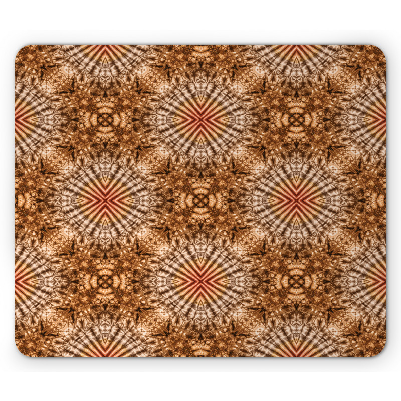 Abstract Tie Dye Effect Mouse Pad