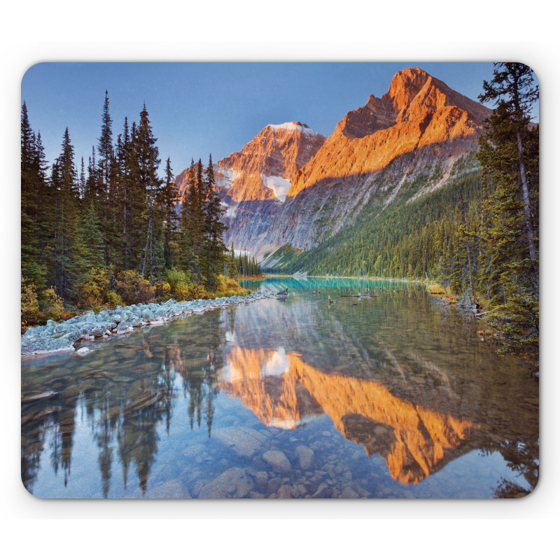 Canadian Mountains Mouse Pad