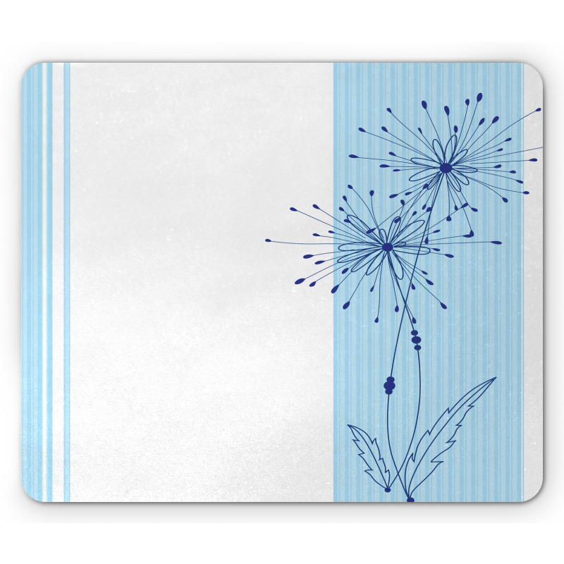 Vertical Long Lines Mouse Pad