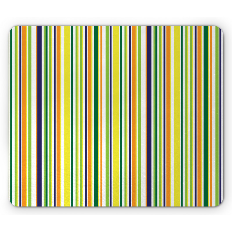 Vibrant Lines Pattern Mouse Pad