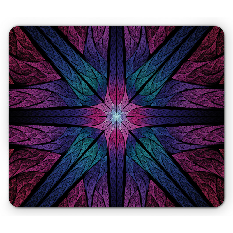Psychedelic Vivid Art Mouse Pad