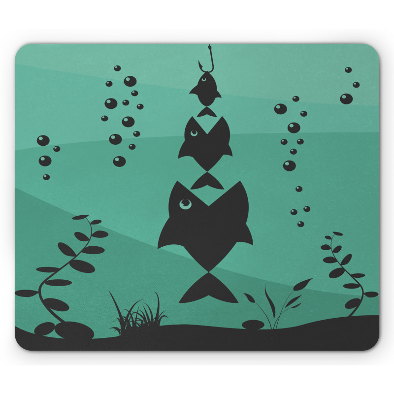 Underwater Life Themed Mouse Pad