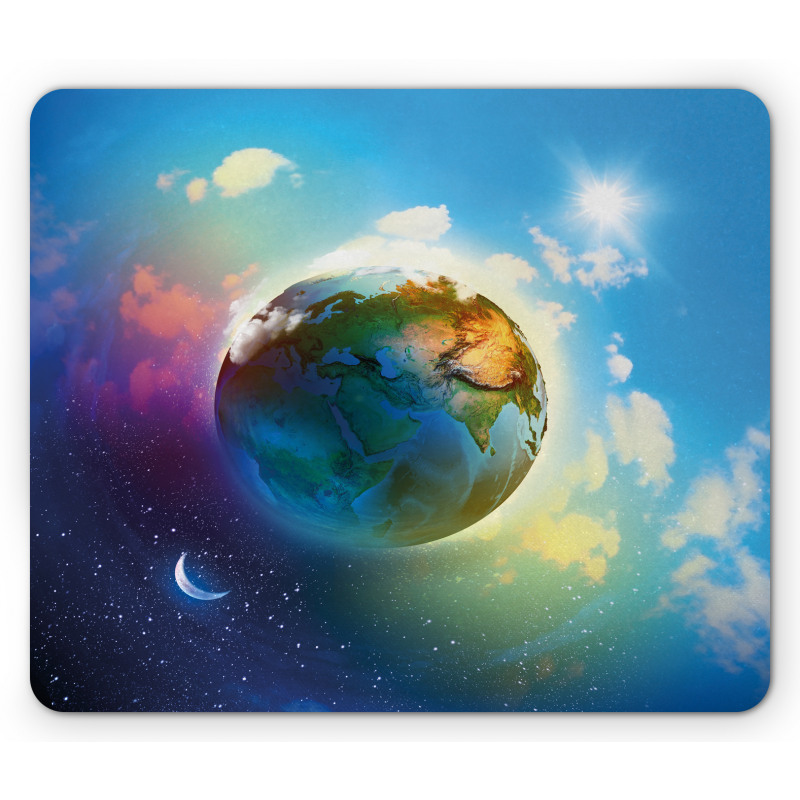 Cosmos Vibrant Scenery Mouse Pad