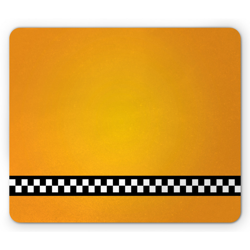 Yellow Cab Artdeco Mouse Pad