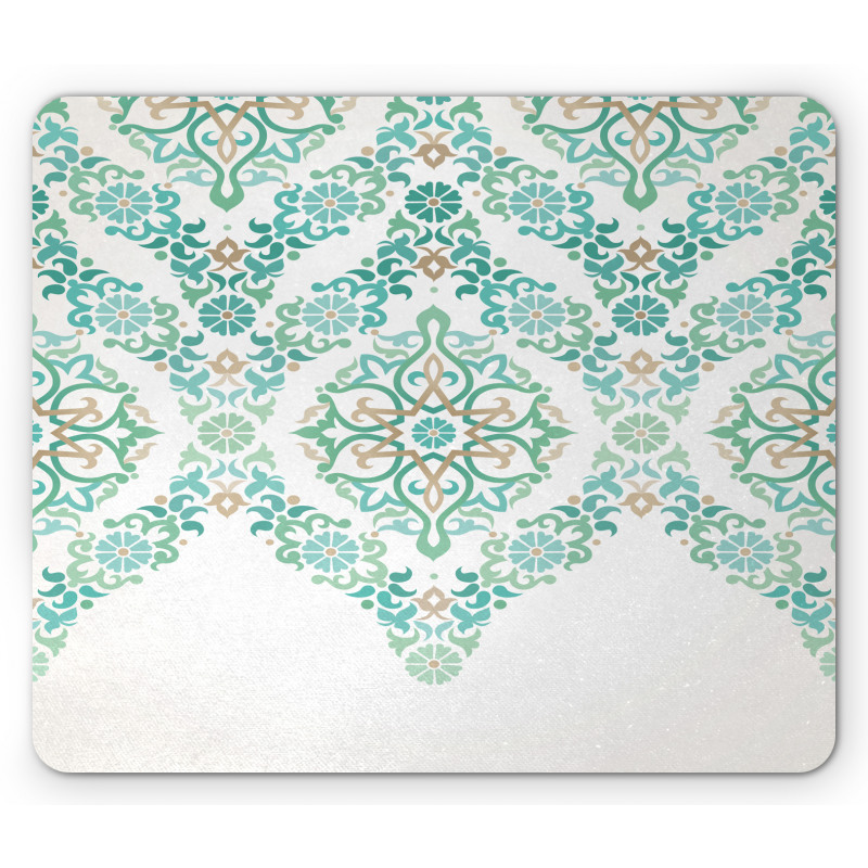 Vintage Floral Boho Mouse Pad