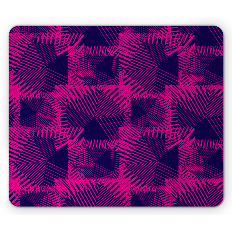 Dark Colored Trippy Mouse Pad