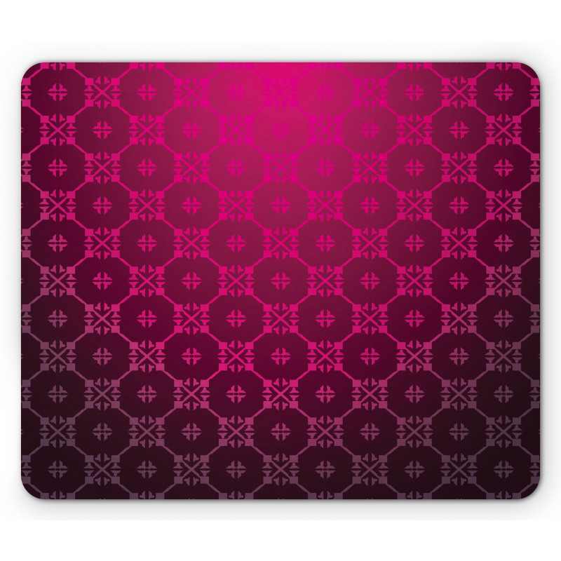 Medieval Style Stripes Mouse Pad