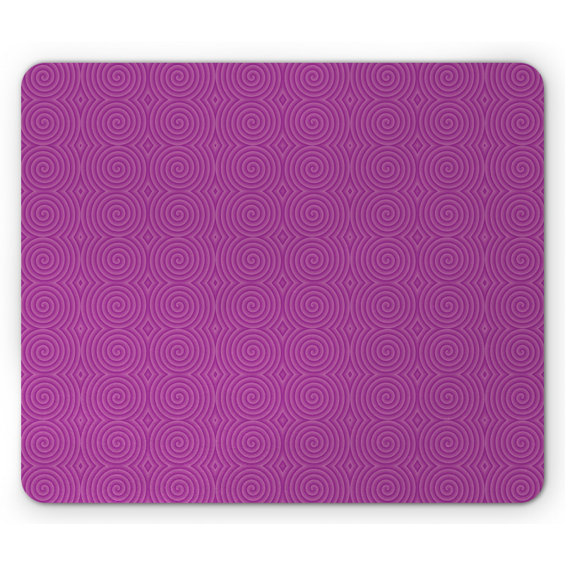 Rotary Spinning Art Mouse Pad