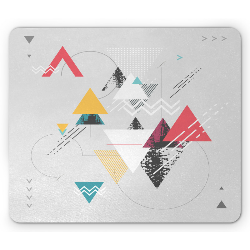 Triangle Geometric Mouse Pad