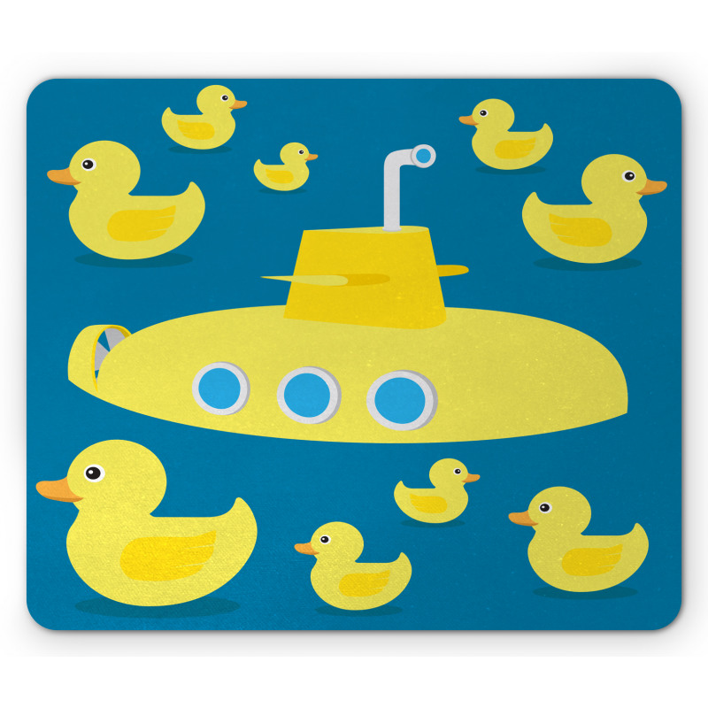 Yellow Submarine Mouse Pad