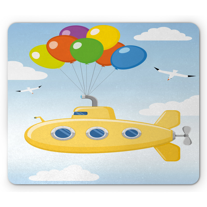 Flying in Sky Mouse Pad