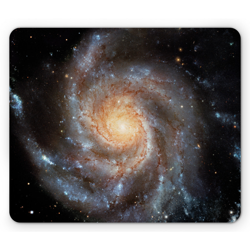 Star Disc in Huge Space Mouse Pad