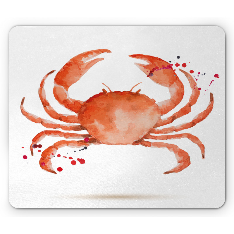 Sea Animals Theme Crabs Mouse Pad