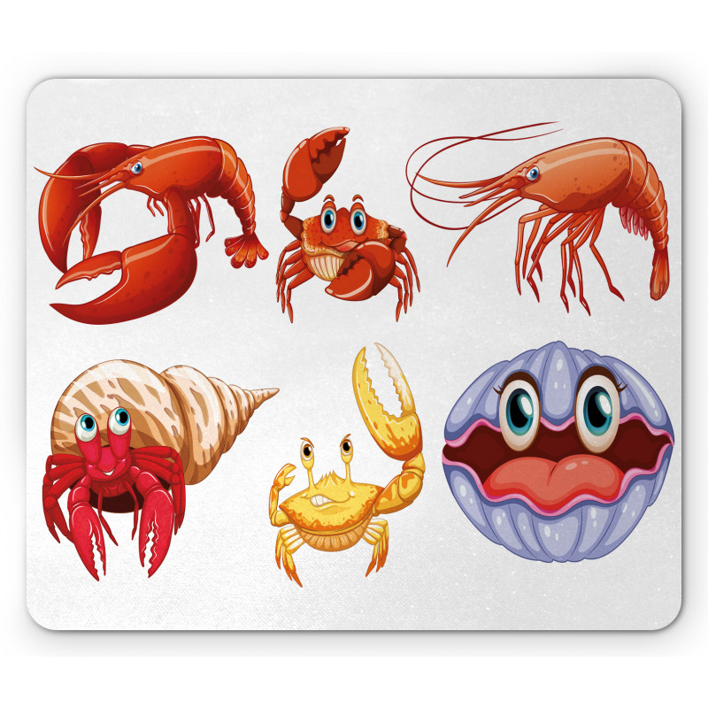 Crab Hermit Crab Lobster Mouse Pad