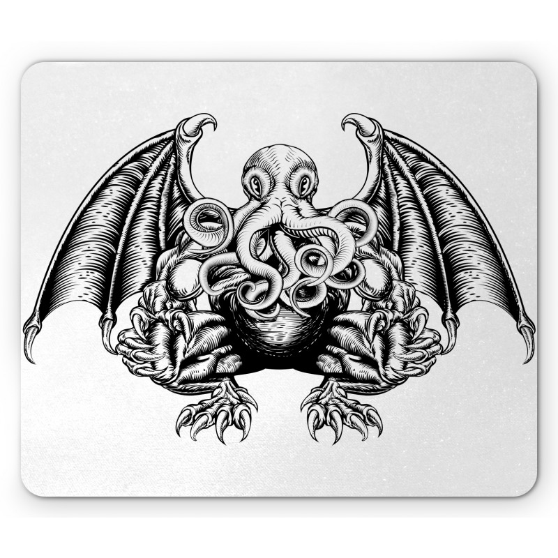 Cosmic Evil Monster Mouse Pad