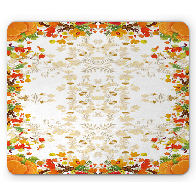 Maple Leaf Woods Mouse Pad