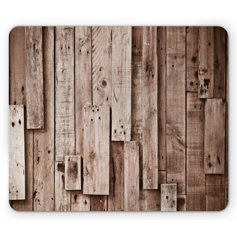 Vintage Barn Floor Art Mouse Pad